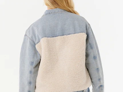 CRUISIN SHERPA DENIM JACKET