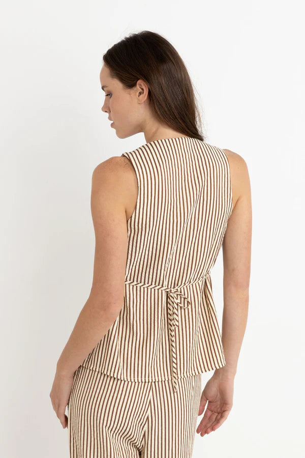 COVE STRIPE LONG SLEEVE VEST