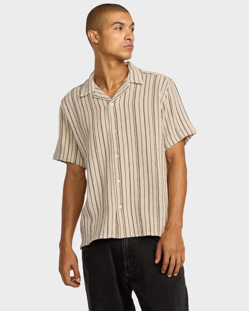 VACANCY STRIPE SS SHIRT
