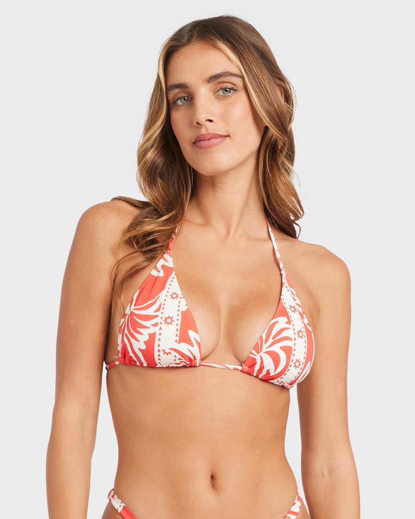 ROW OF PALMS REMI TRIANGLE BIKINI TOP