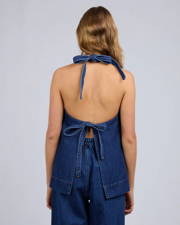 LENNI HALTER NECK TOP