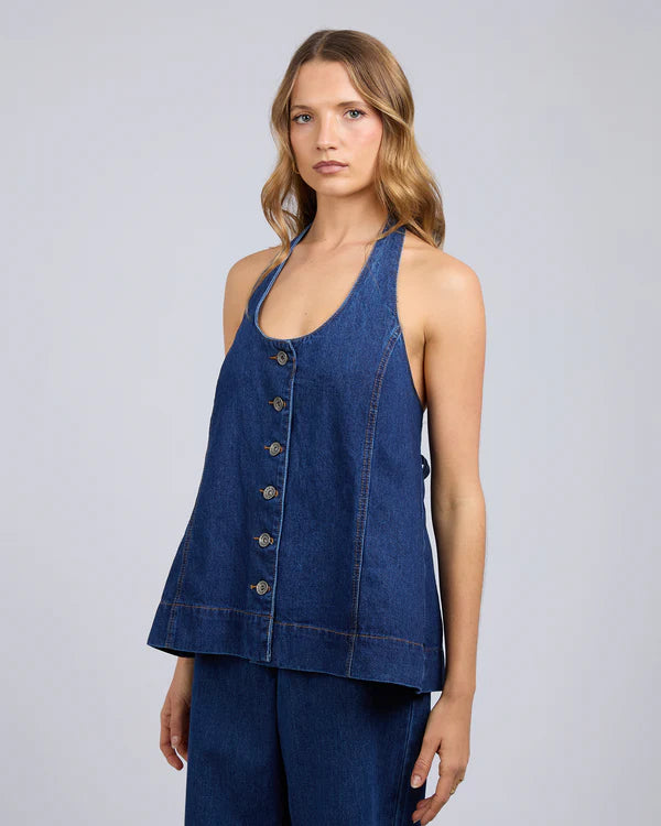 LENNI HALTER NECK TOP