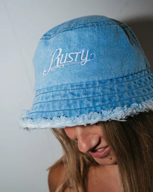 BETA DENIM BUCKET HAT