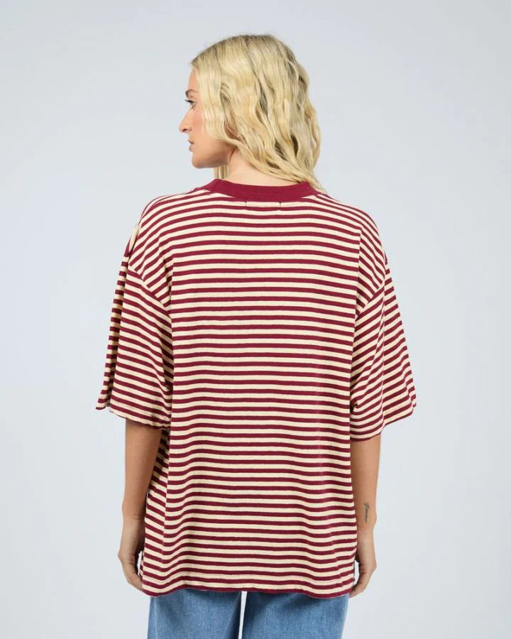 PALOMA OVERSIZED STRIPE TEE