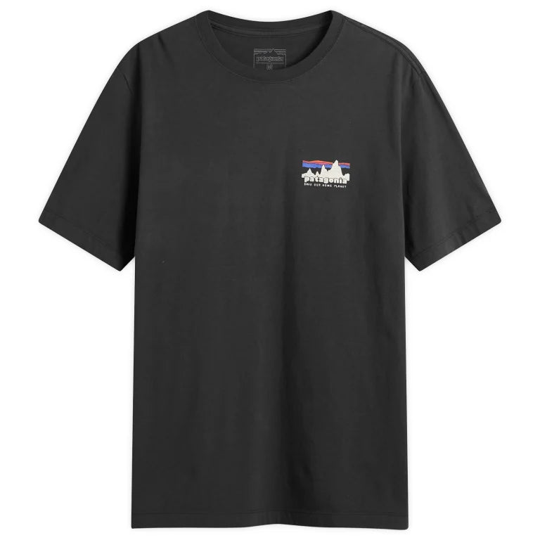 Men's 73 skyline T-shirt Black
