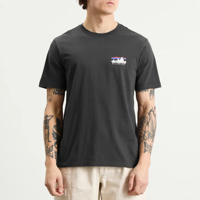 Men's 73 skyline T-shirt Black