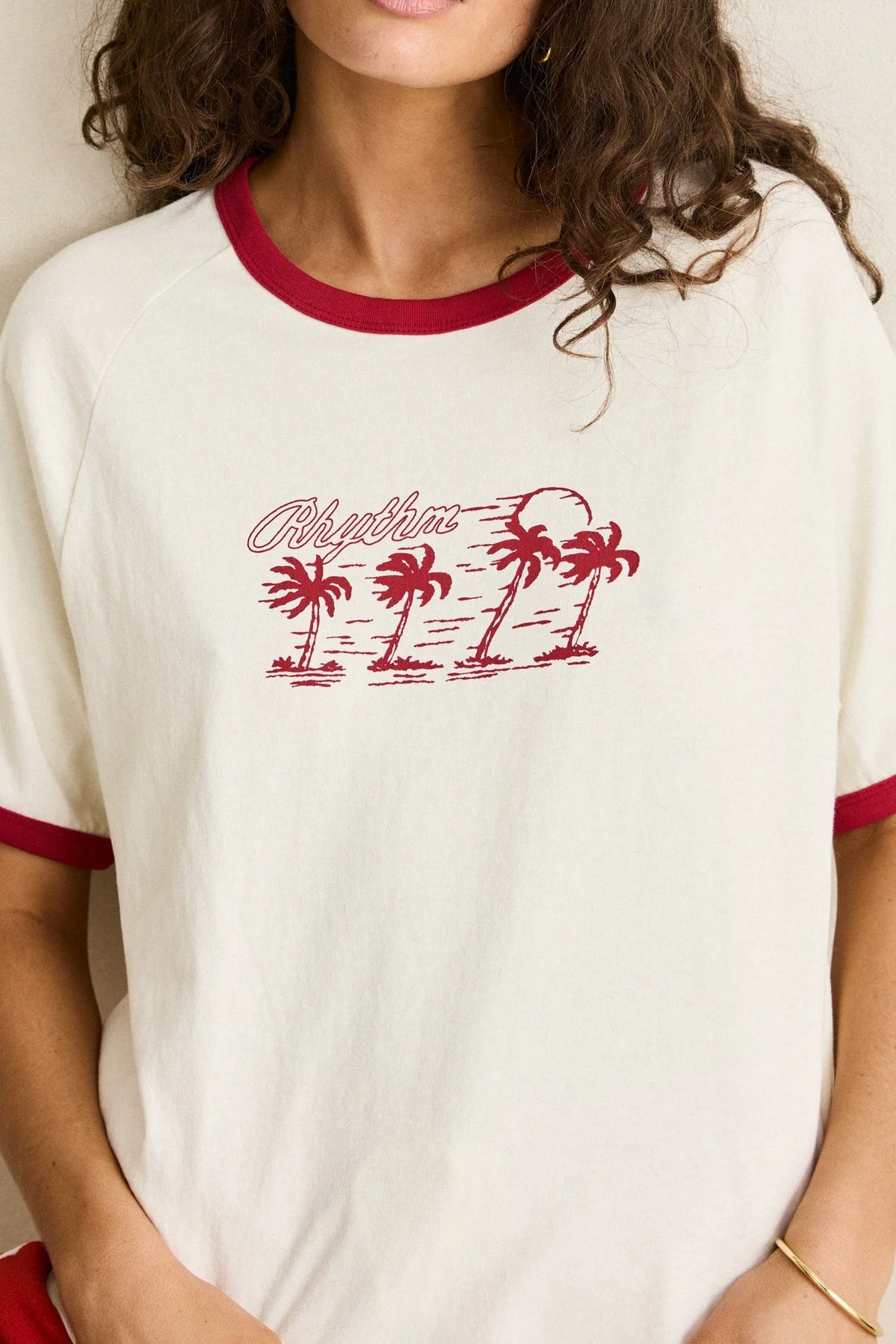 OCEANVIEW RINGER TEE
