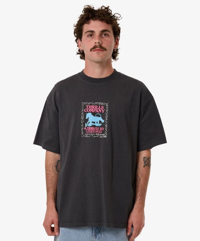 CHAIN OF FORMATION BOX FIT OVERSIZE TEE