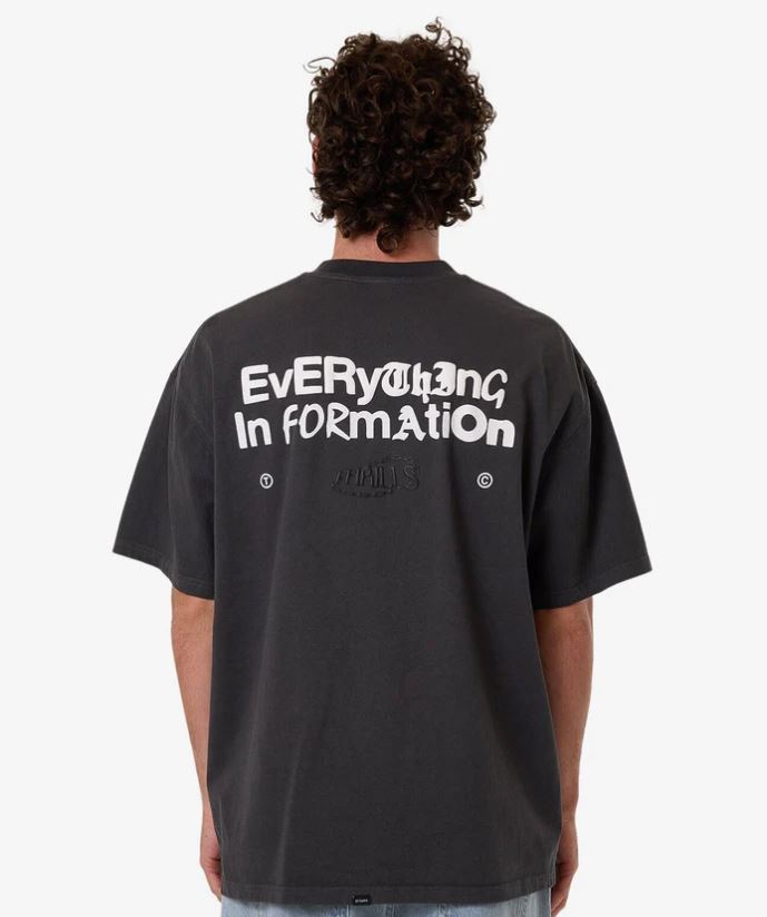CHAIN OF FORMATION BOX FIT OVERSIZE TEE