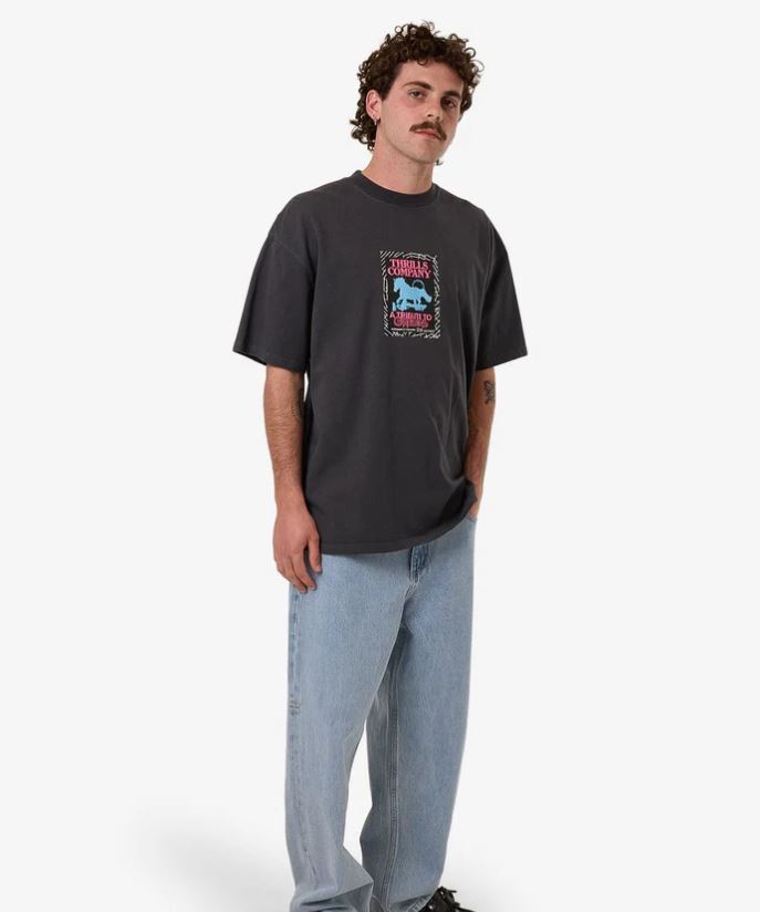 CHAIN OF FORMATION BOX FIT OVERSIZE TEE