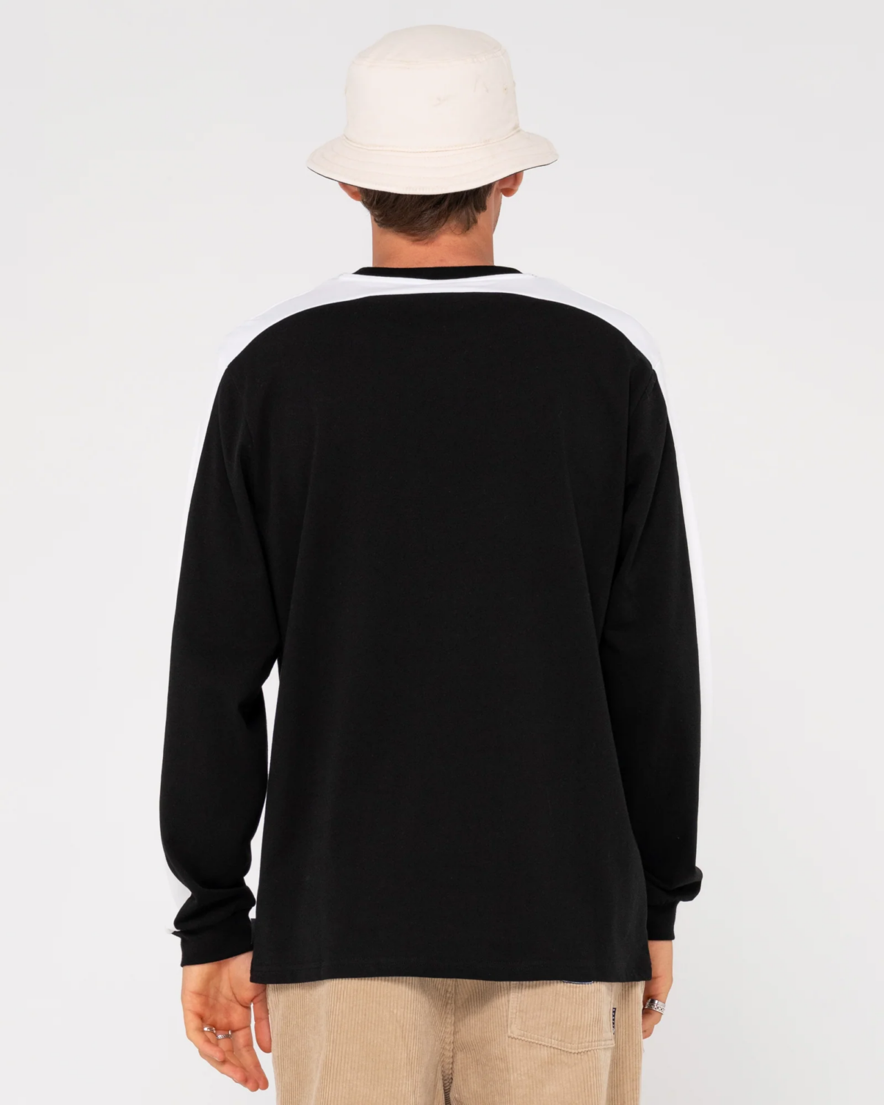 DOG TOWN LONG SLEEVE HEAVY GRAPHIC TEE, RUSTY, MENS LONG SLEEVE, RUSTY LONG SLEEVES, MENS CLOTHING, RUSTY MENS, BLACK