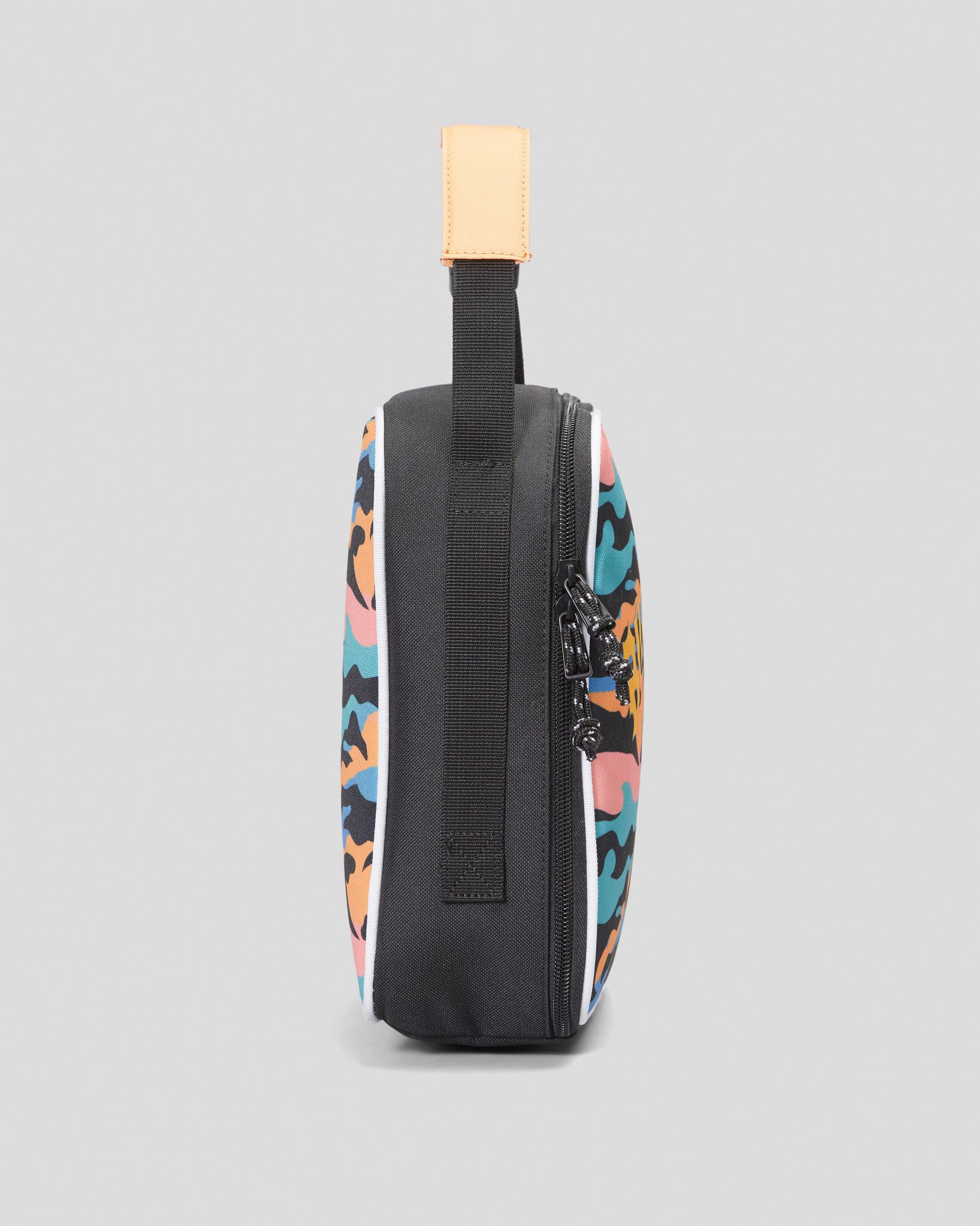 GROMS LUNCHBOX sunset mens billabong back to school accessory cooler bag strap logo