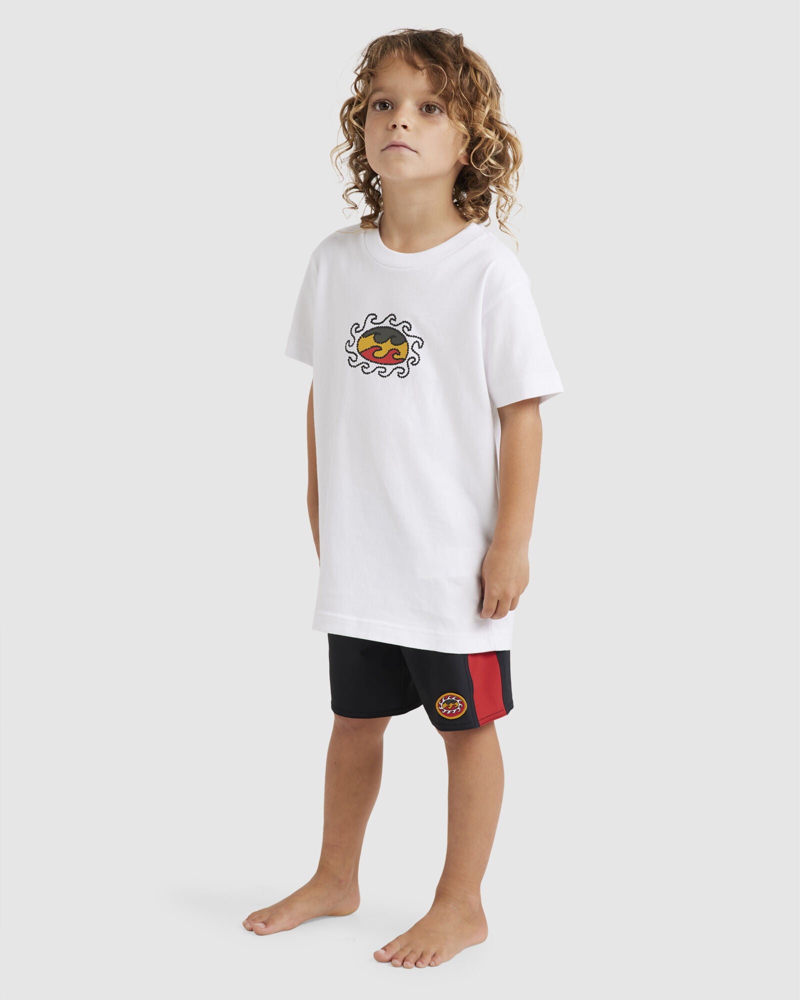 GROMS OTIS SUN SS, WHITE, OTIS CAREY, BILLABONG, BOYS T SHIRTS 