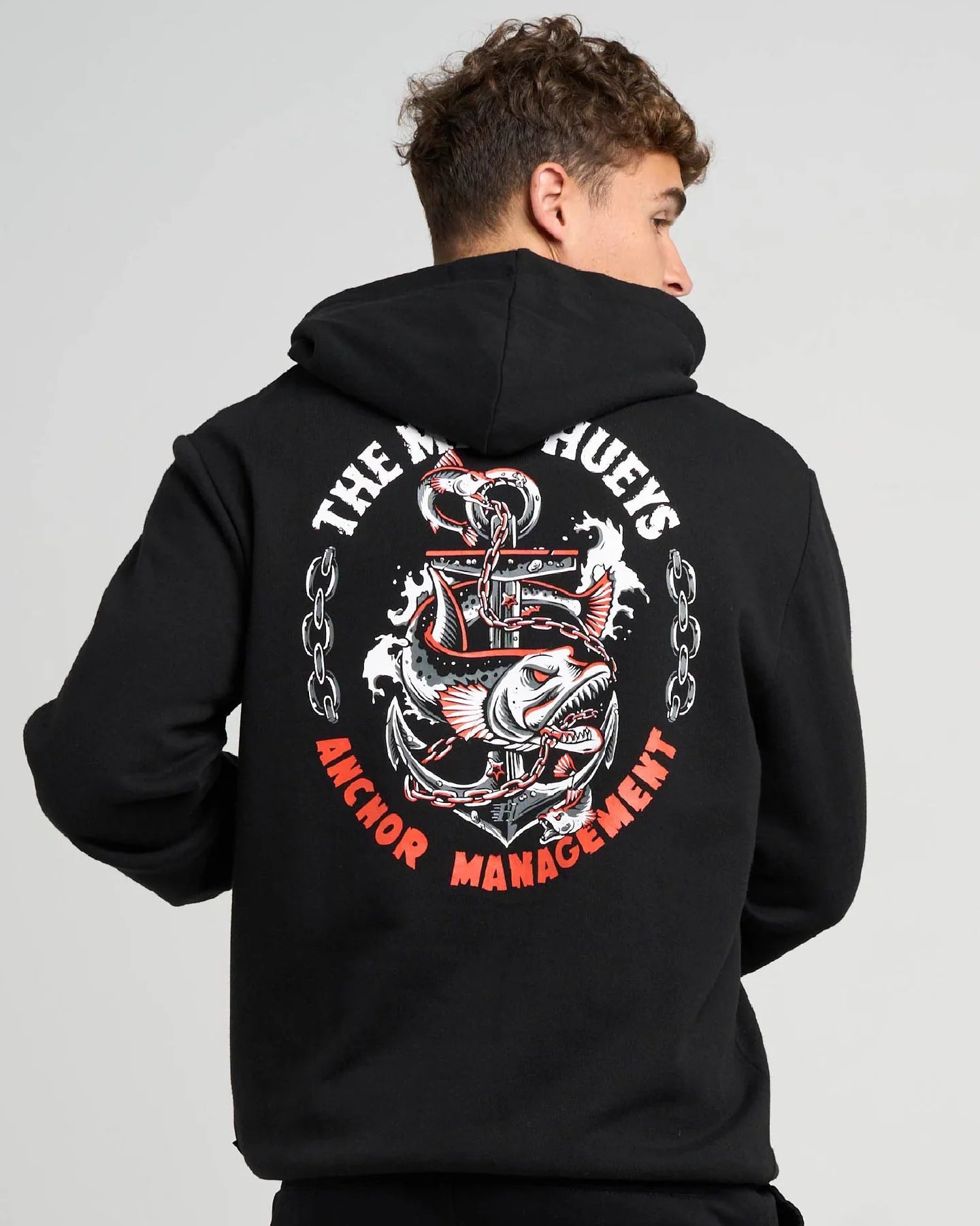 ANCHOR MANAGEMENT - HOODED PULLOVER