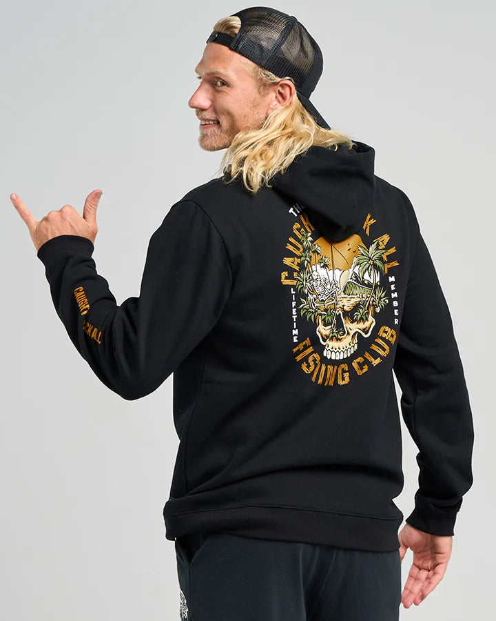 CAUGHT FK ALL ISLAND HOODED PULLOVER