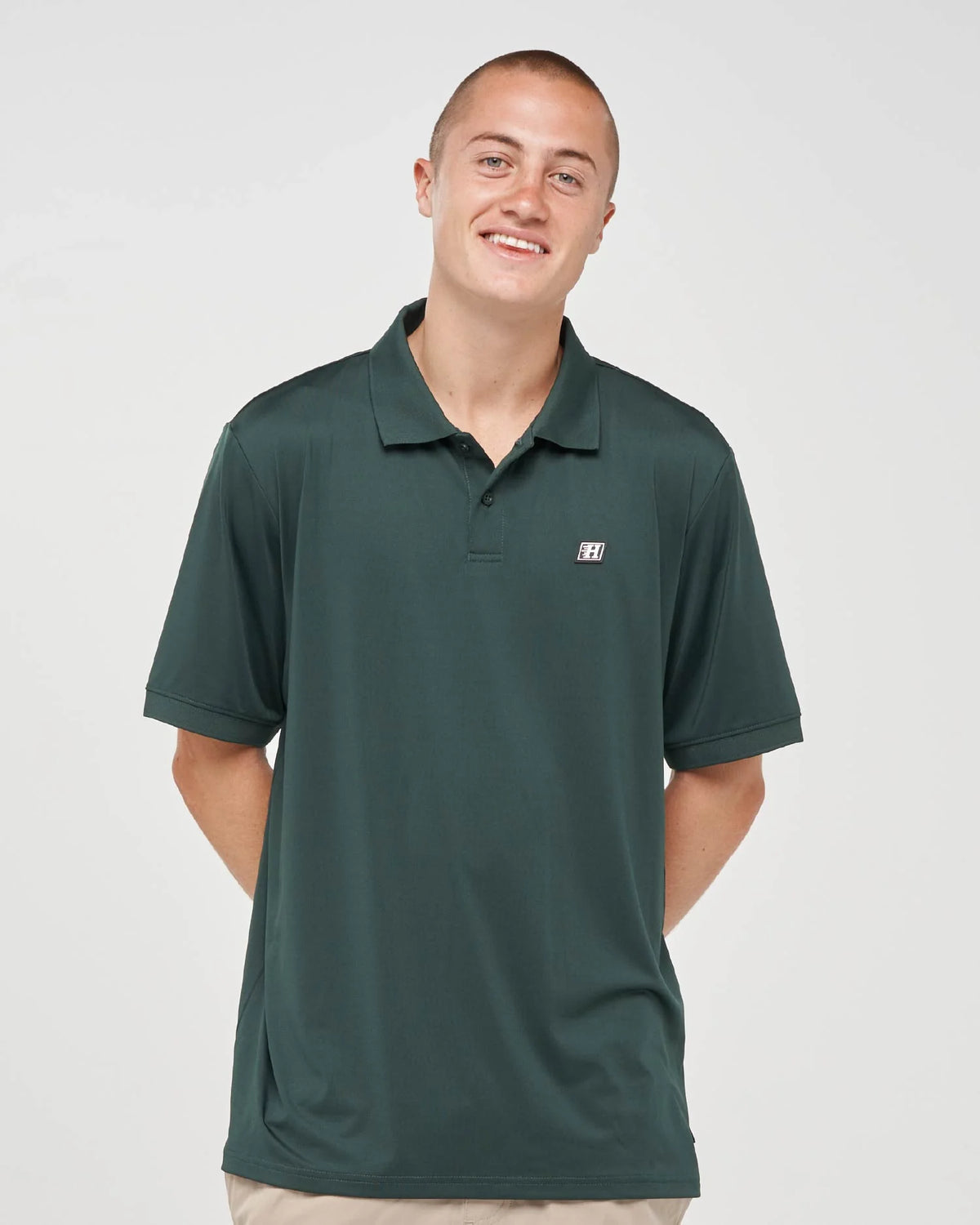 PARALLEL HUEYS ACTIVE POLO