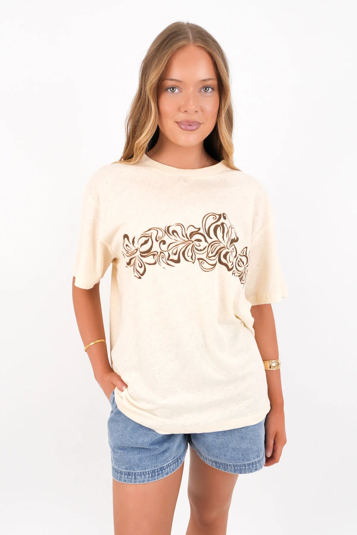 HIBISCUS OVERSIZED TSHIRT