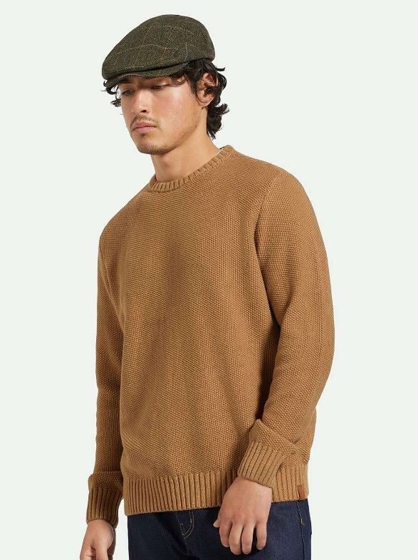 JACQUES WAFFLE KNIT SWEATER