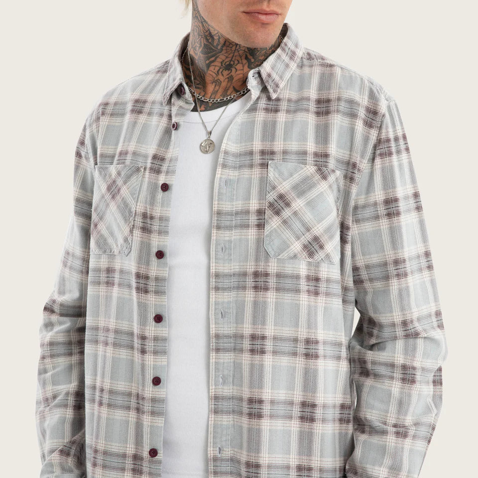 DRIVER CASUAL LS CHECK SHIRT