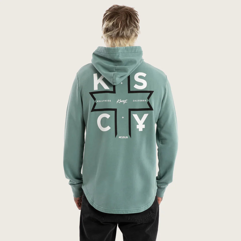ZAPPA DUAL CURVED HOODIE