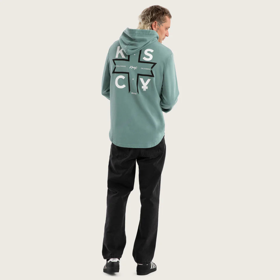 ZAPPA DUAL CURVED HOODIE
