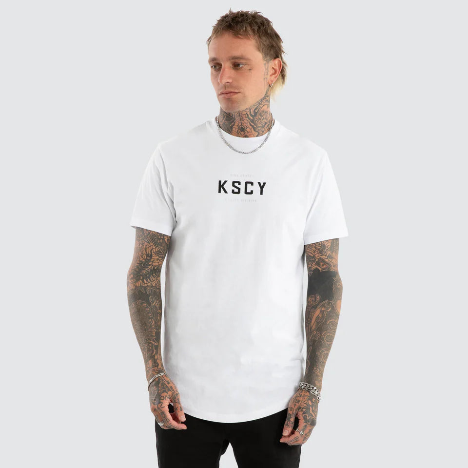 STAMP DUAL CURVED TEE