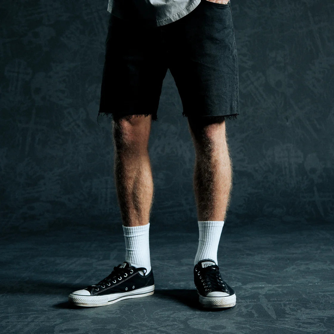 KS5 SLIM DENIM SHORT