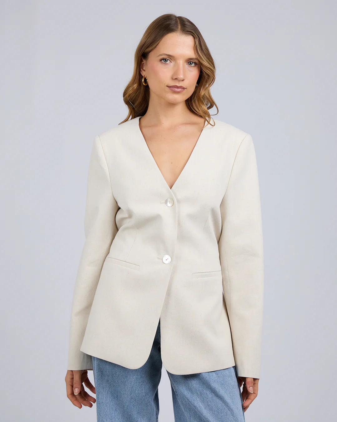MATILDA LINEN BLAZER