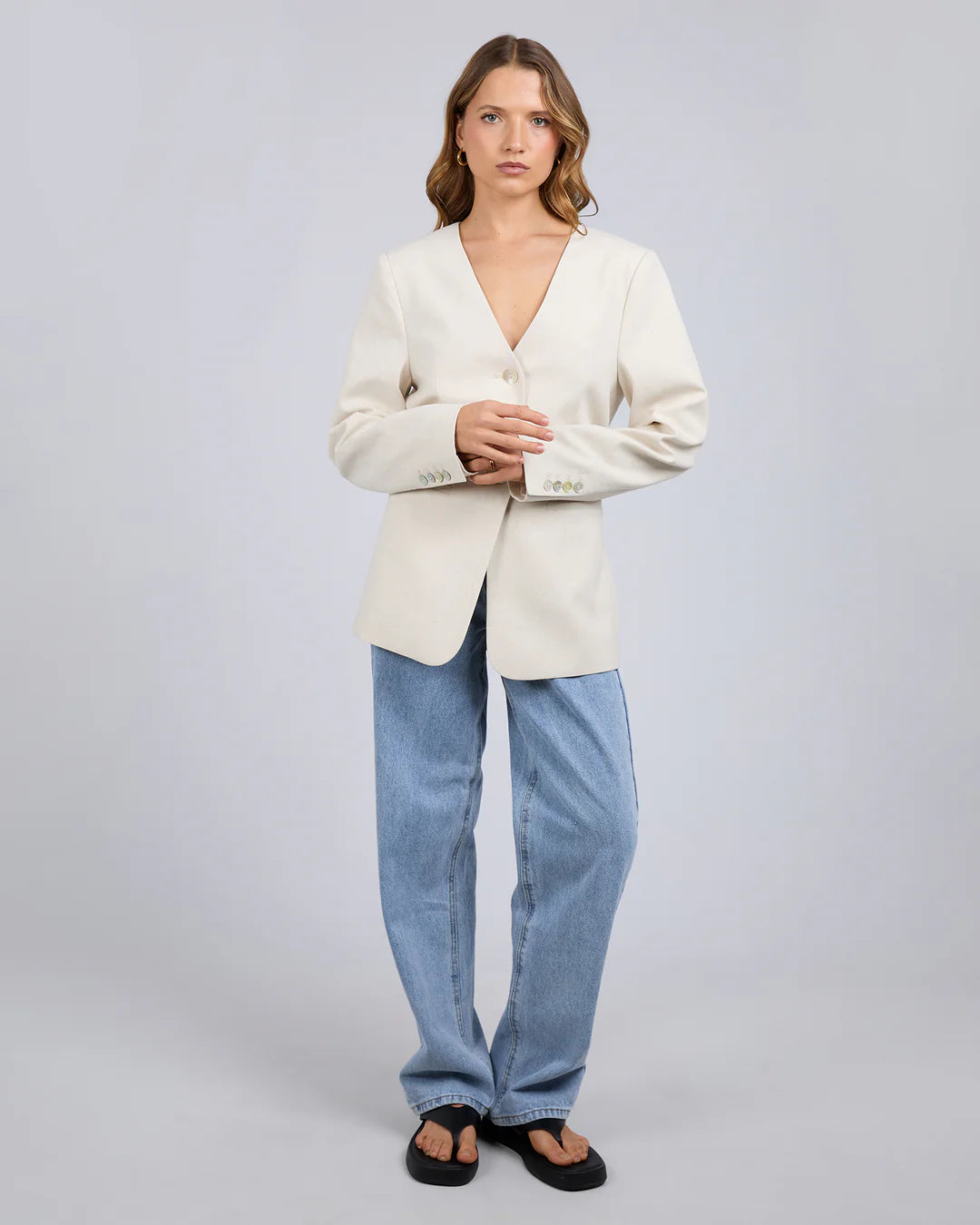 MATILDA LINEN BLAZER