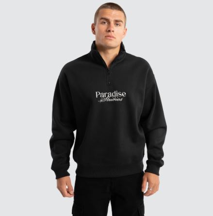MERCH 1/4 ZIP SWEATER