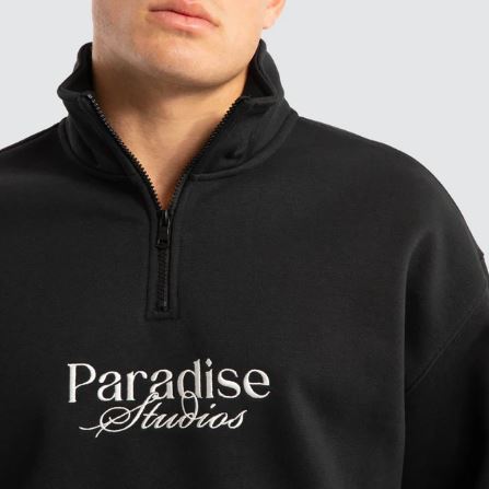 MERCH 1/4 ZIP SWEATER