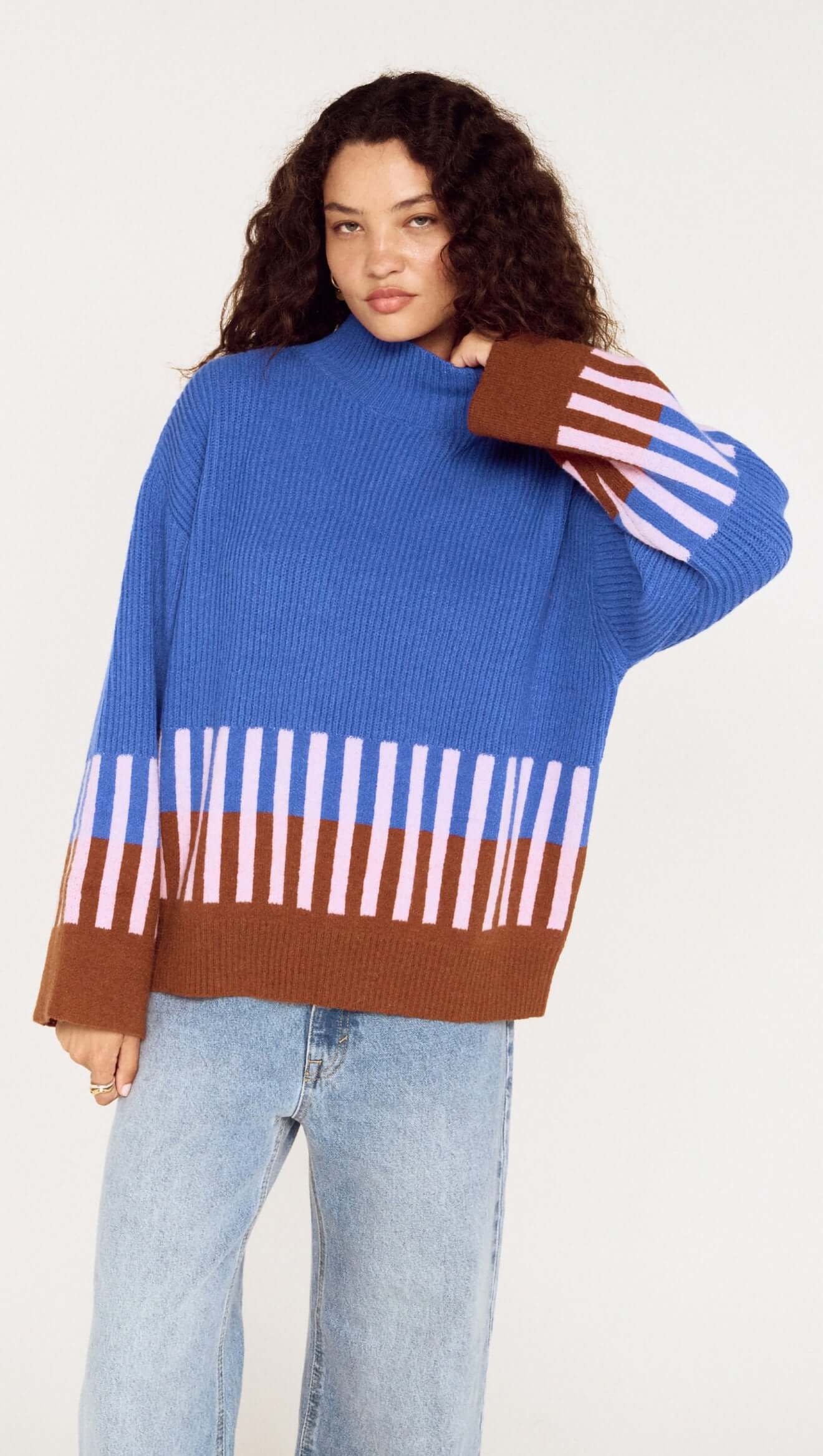 KAIA INTARSIA KNIT