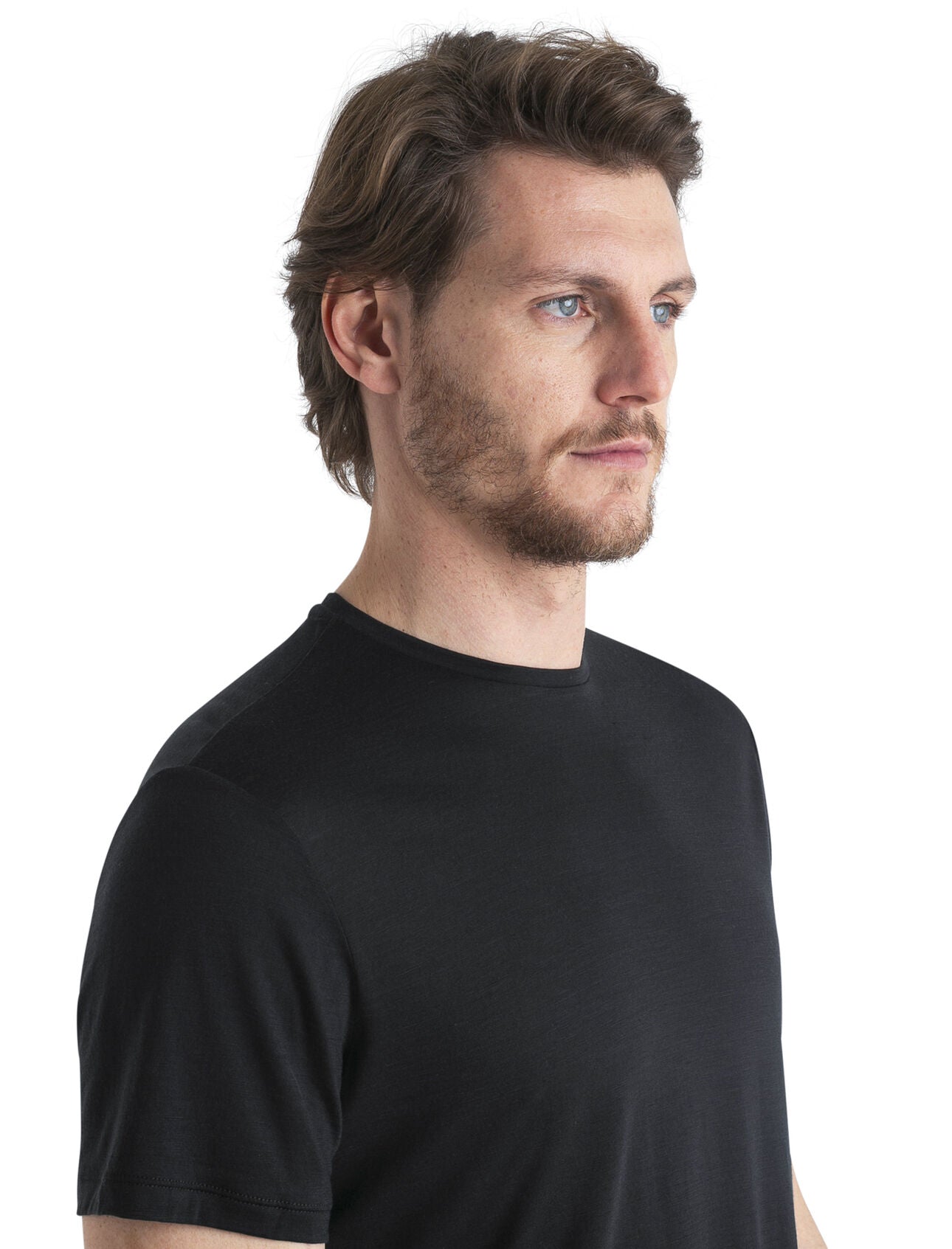M M SPHERE III SS TEE black, ice breaker, mens shirts