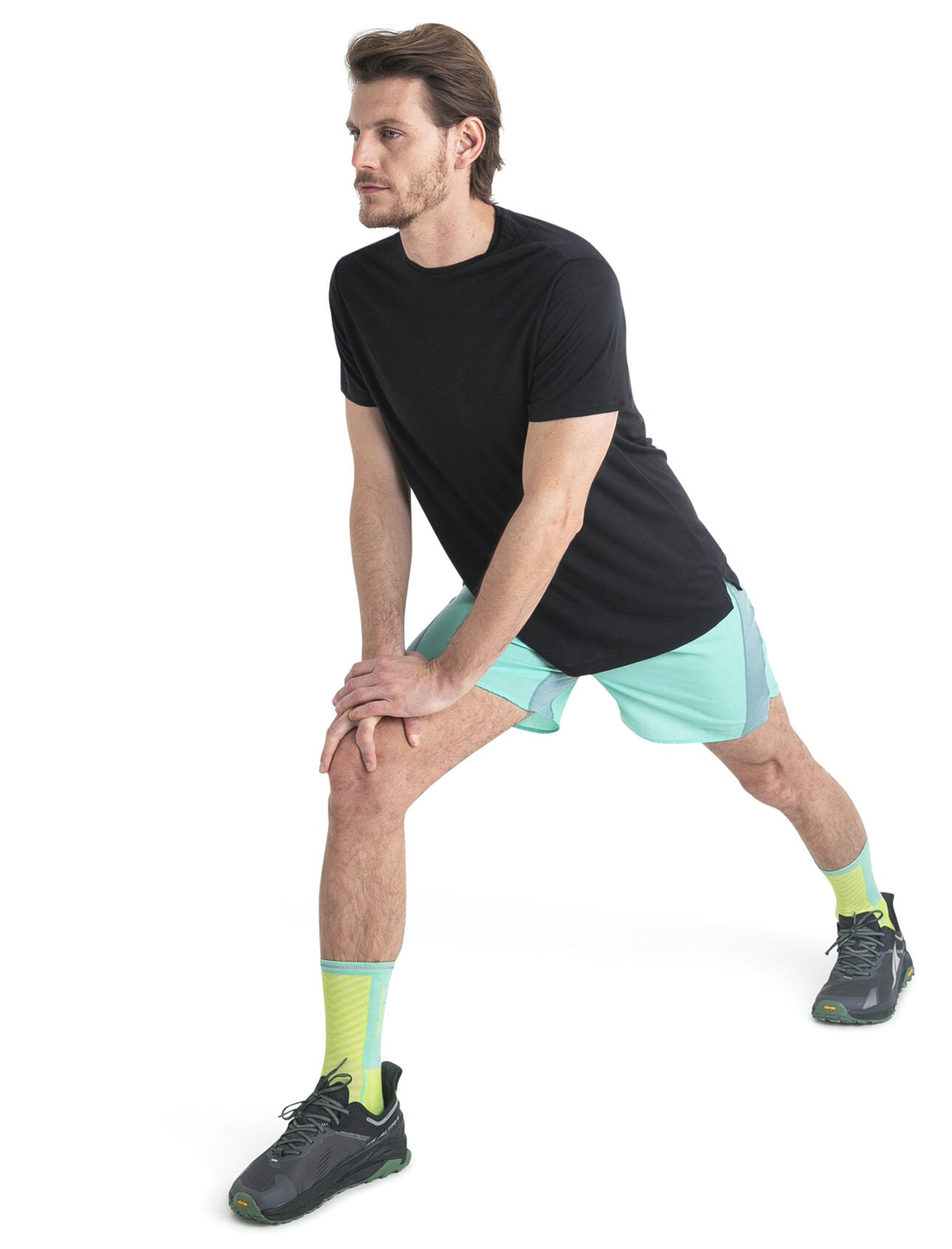 M M SPHERE III SS TEE black, ice breaker, mens shirts