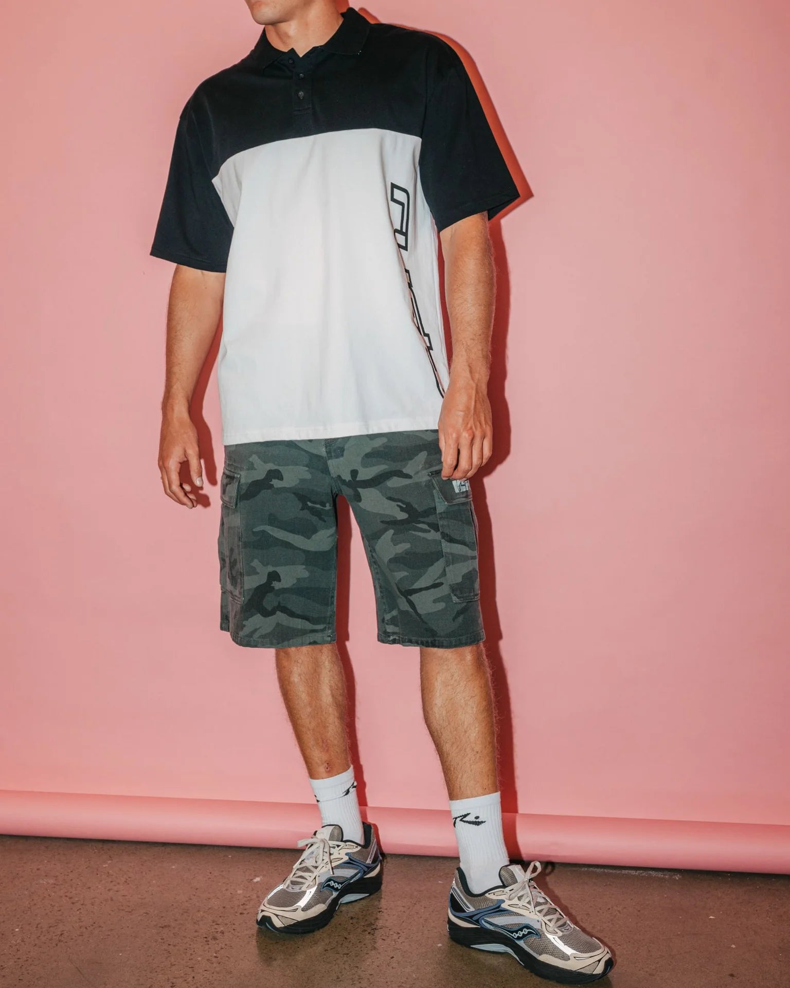 LOCKED AND LOADED SHORT SLEEVE POLO