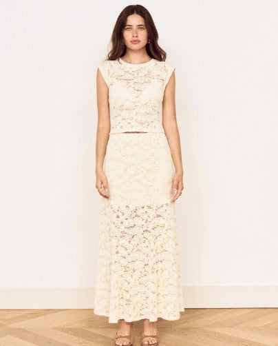 OPHELIA LACE MICRO TEE