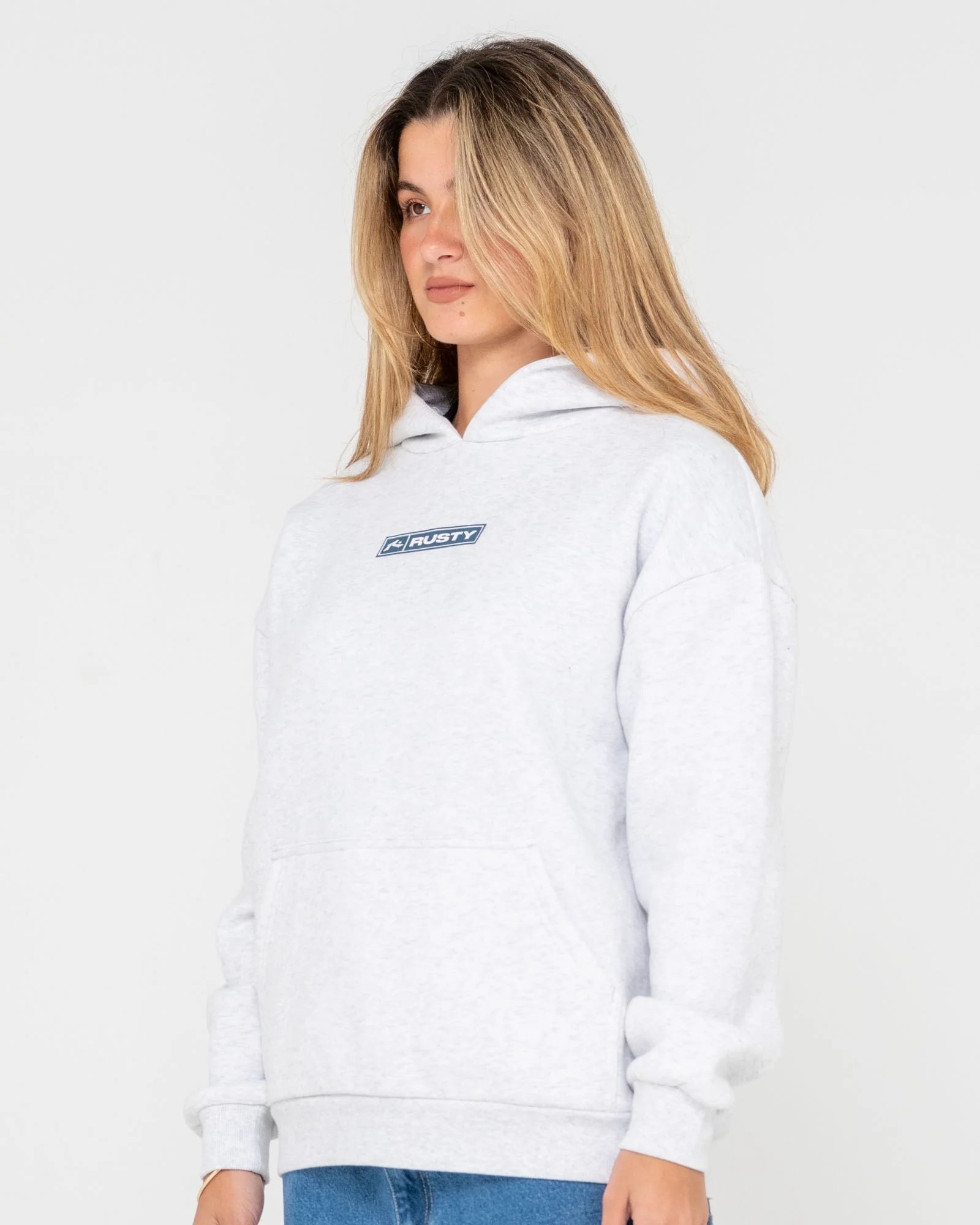 THE ESSENTIALS OVERSIZED HOODED FLEECE