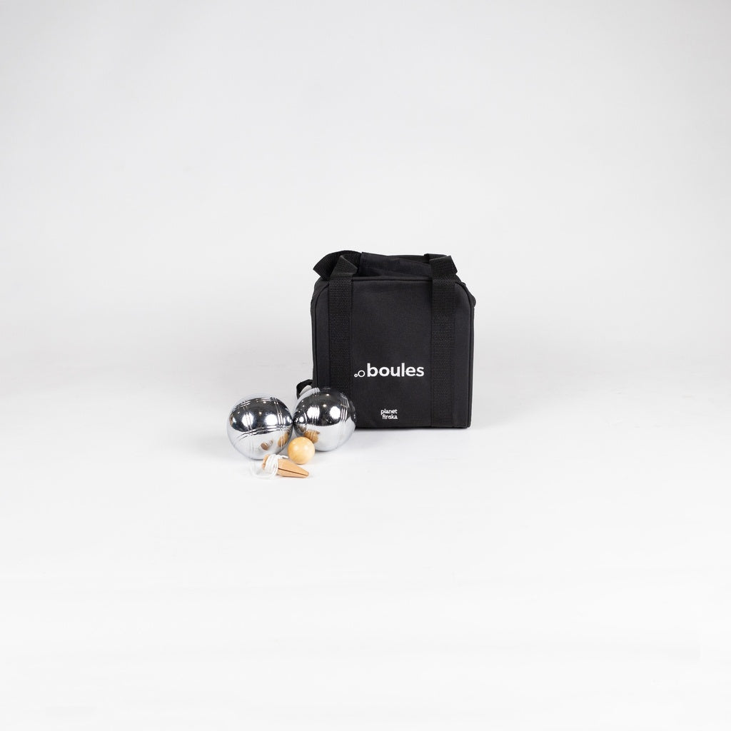 BOULES IN TRAVEL BAG (EIGHT)