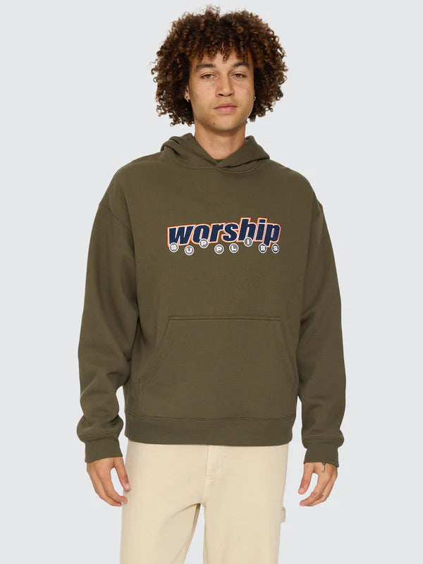 Line Stepper Pullover Hood