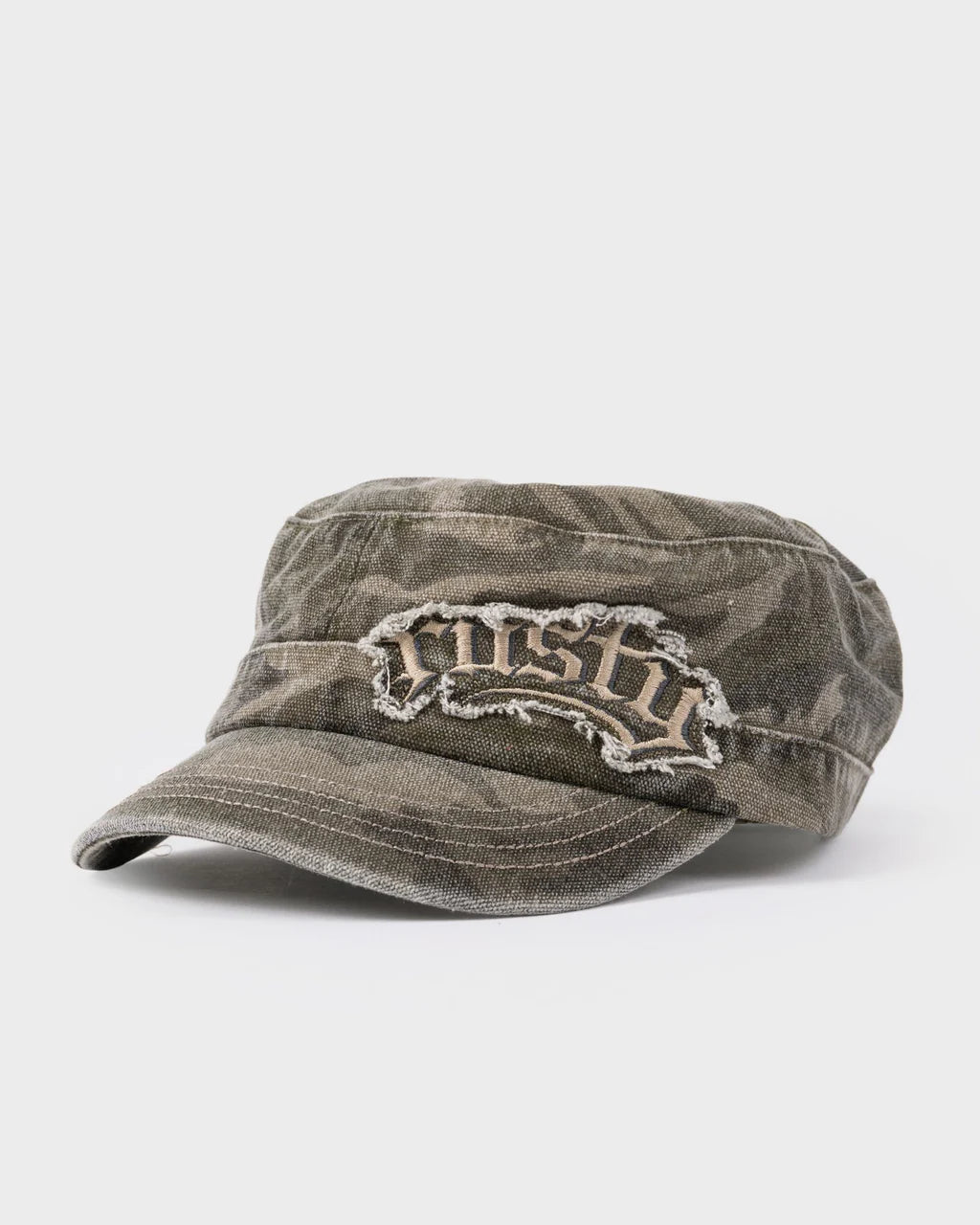PUNKED CAMO MILLITARY CAP