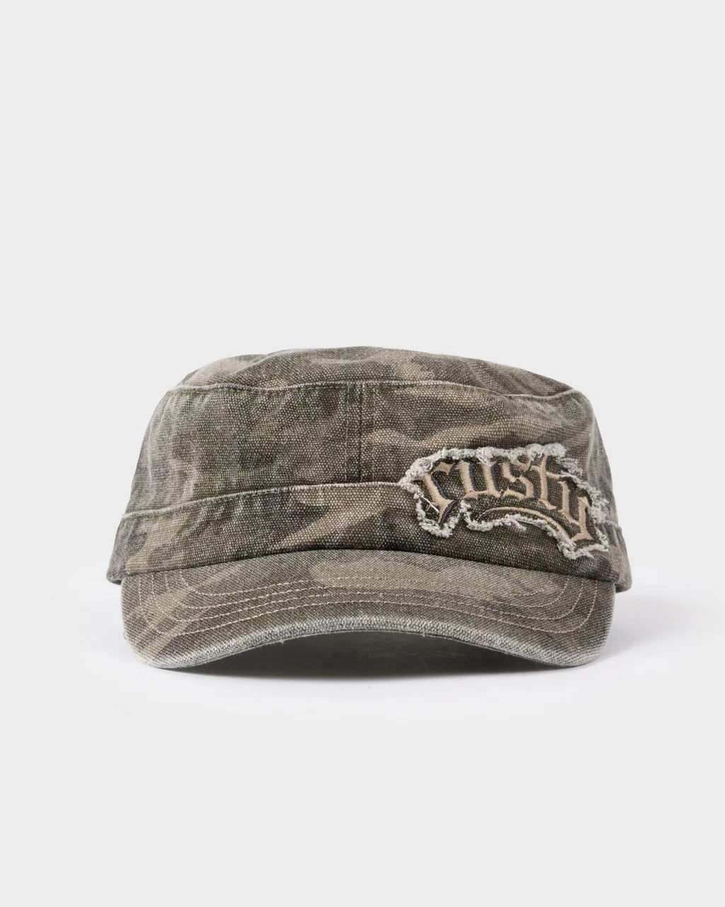 PUNKED CAMO MILLITARY CAP
