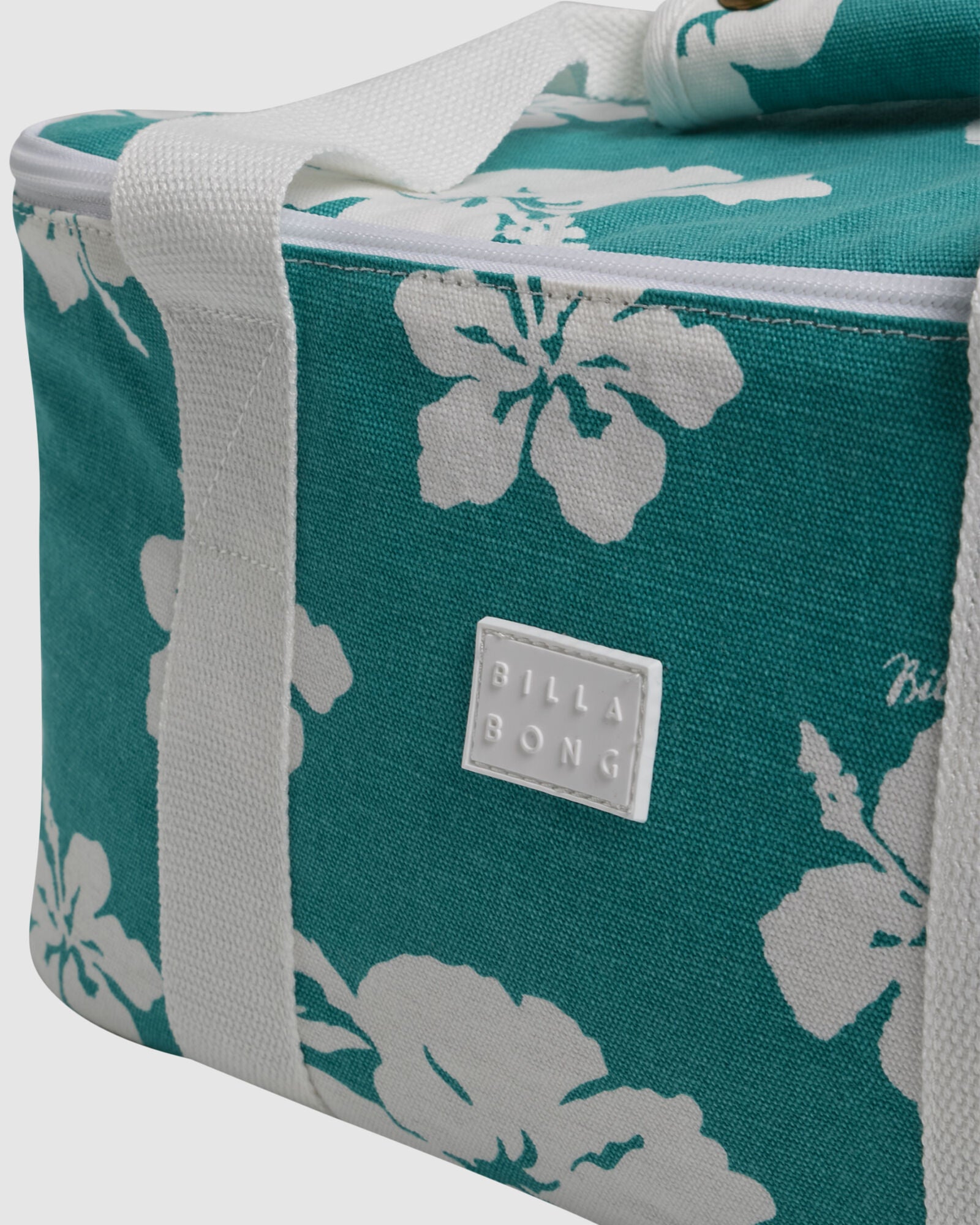 RUMBO COOLER BAG jade green billabong back to school summer drink accessory floral straps