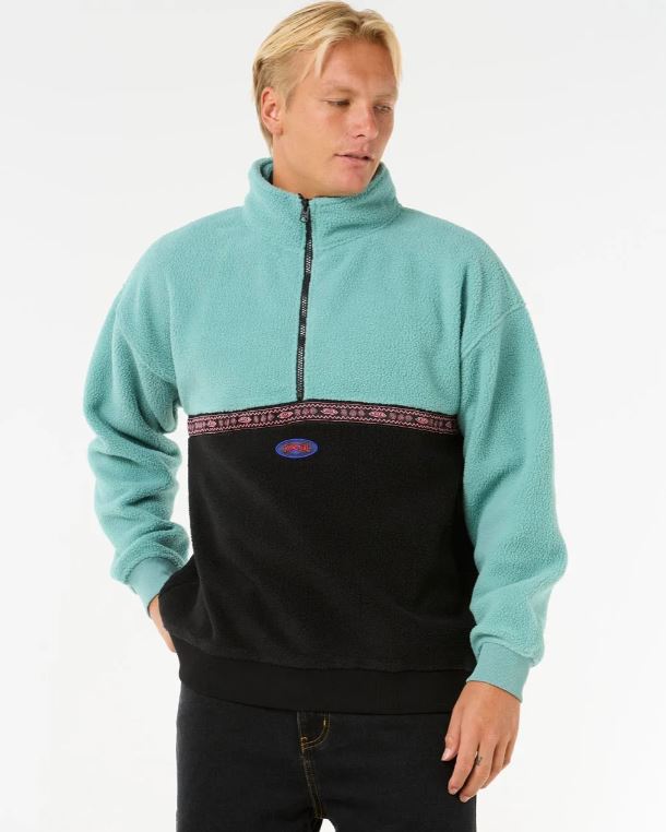 RAW ENERGY QUARTER ZIP POLAR