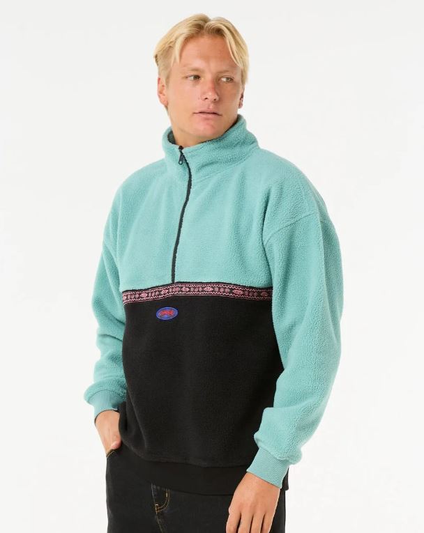 RAW ENERGY QUARTER ZIP POLAR