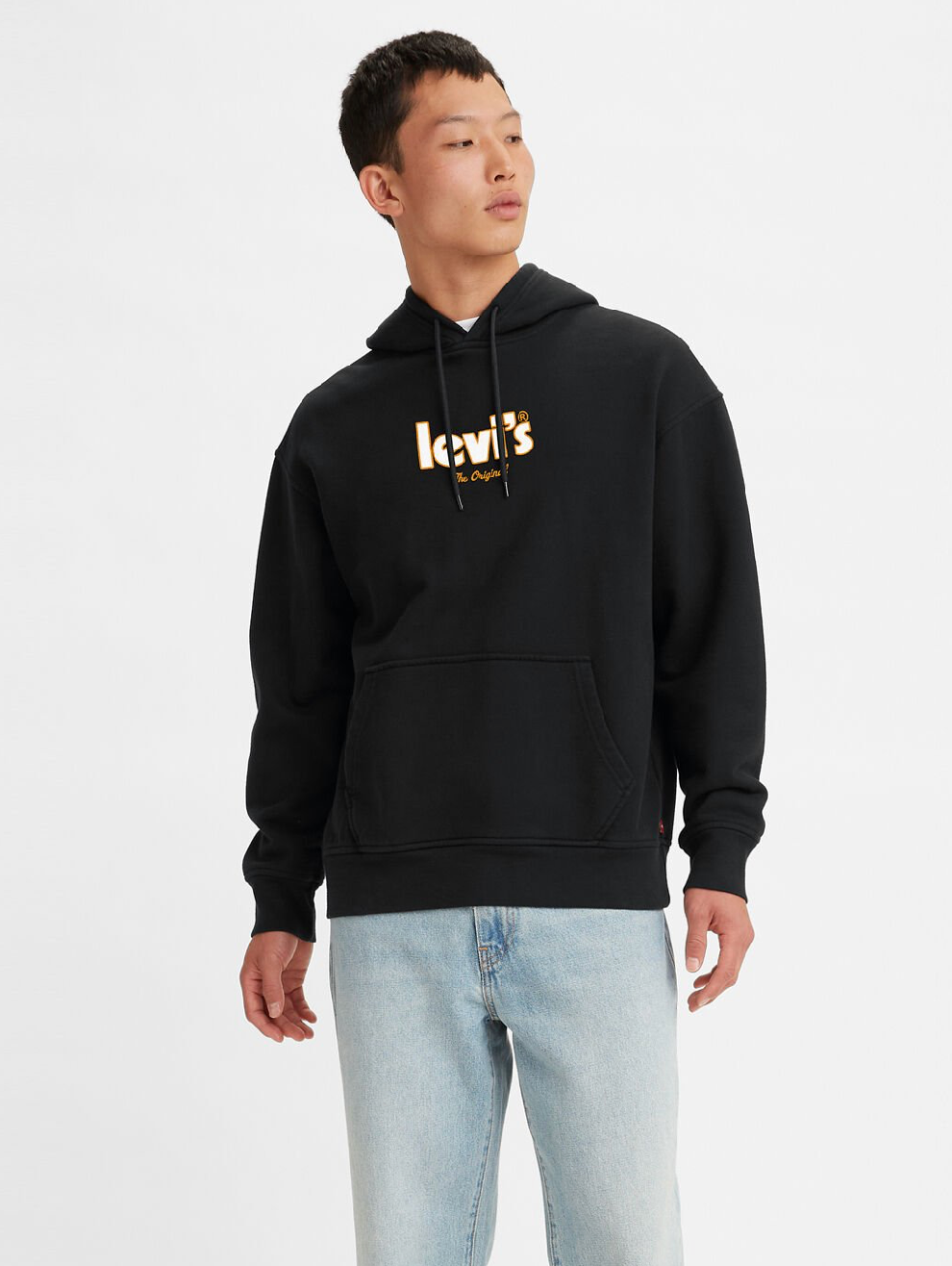 RELAXED GRAPHIC PO HOLIDAY POSER HOODIE