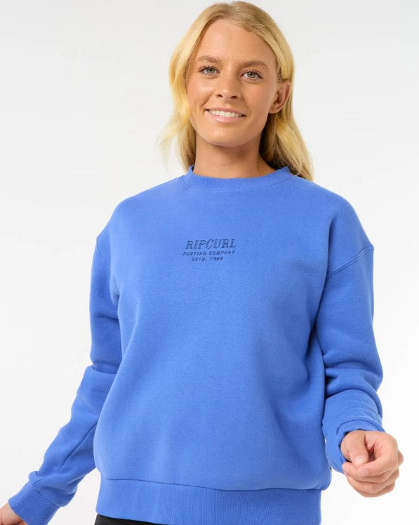 SURF STAPLE RELAXED CREW