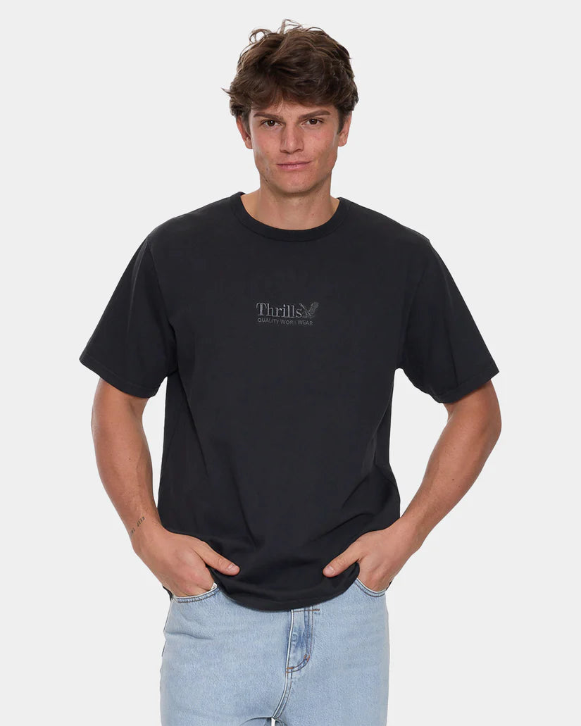 Thrills Workwear Embro Merch Fit Tee
