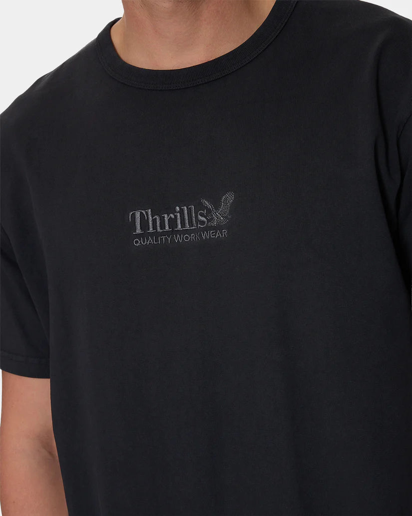 Thrills Workwear Embro Merch Fit Tee