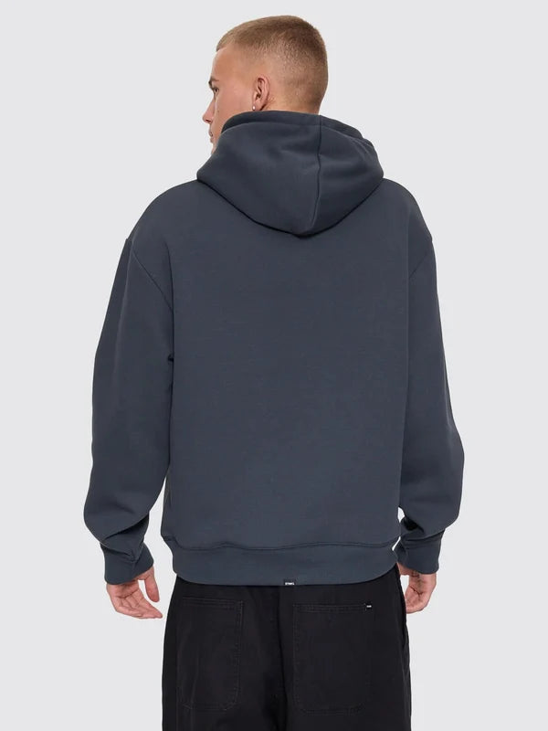 STAGGER SLOUCH PULL ON CROPPED HOOD