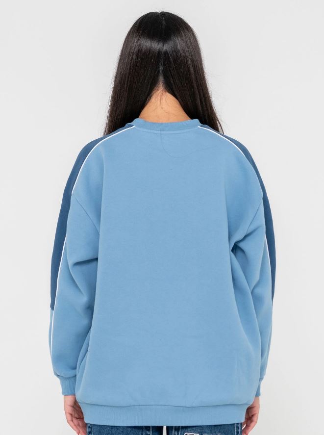TWO TIMER PANELLED CREW FLEECE